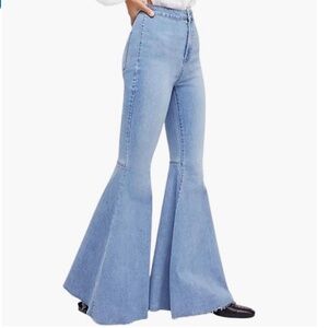 Free People: Just Float On Flare Bell Bottom Jeans